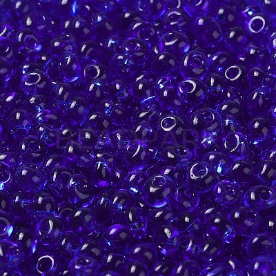 Transparent Colours Glass Seed Beads X1-SEED-P006-02A-16-1