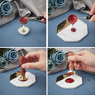 Wax Seal Stamp Set AJEW-WH0212-393-1