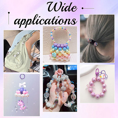 18 Style Mixed Style Acrylic Beads Jewelry Sets OACR-PH0004-02-1