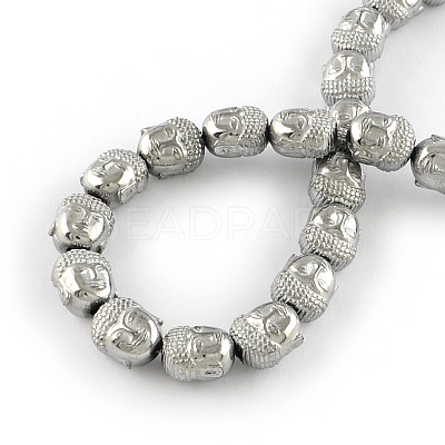 Electroplated Non-magnetic Synthetic Hematite Beads Strands G-R259-47H-1