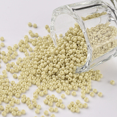 11/0 FGB Grade A Baking Paint Glass Seed Beads X-SEED-N001-A-1033-1