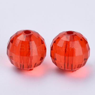 Transparent Acrylic Beads TACR-Q254-10mm-V12-1