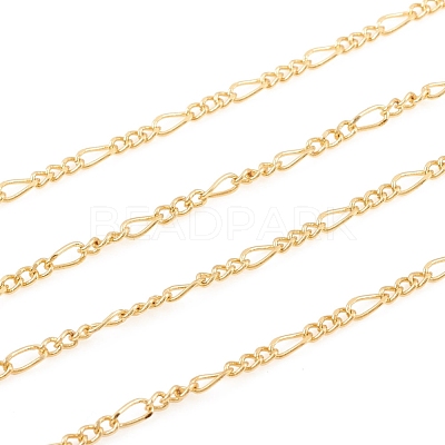 Brass Figaro Chain CHC-G012-04G-1