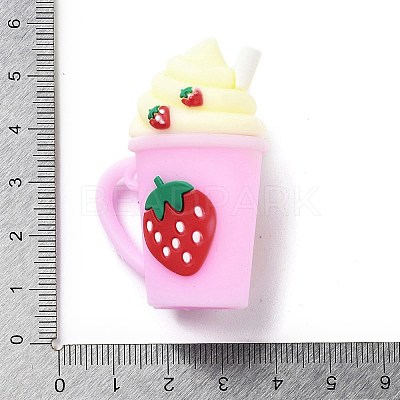 PVC Opaque Plastic Big Pendants X-KY-D022-05D-1