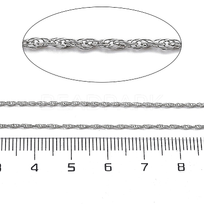 304 Stainless Steel Rope Chains CHS-L019-05P-1