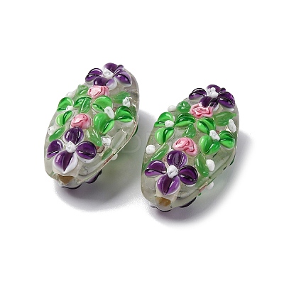 Handmade Lampwork Beads LAMP-K042-02A-1