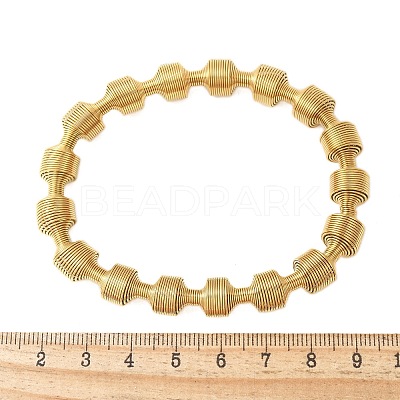 304 Stainless Steel Stretch Bangles for Women LS-BJEW-P315-02H-G-1