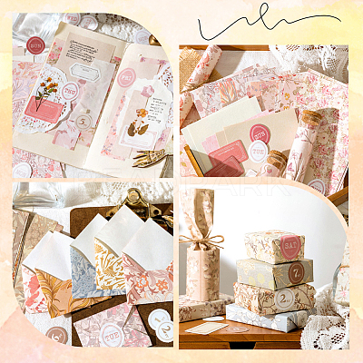 Scrapbook Paper Kits AJEW-WH20004-15A-1