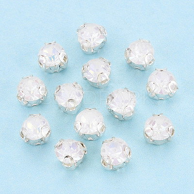 Sew on Rhinestone Montee Beads KK-T071-01F-02-1