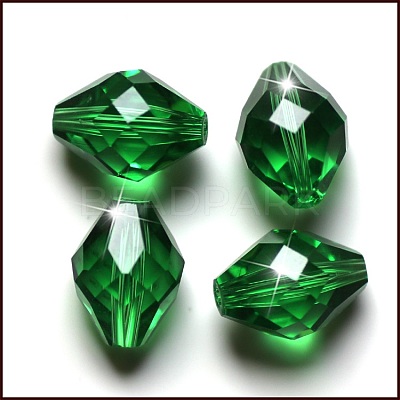 Imitation Austrian Crystal Beads SWAR-F054-13x10mm-15-1