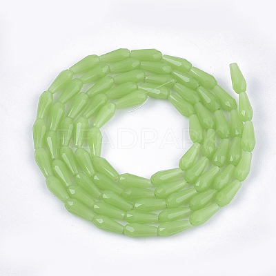 Glass Beads Strands GLAA-T009-003C-1