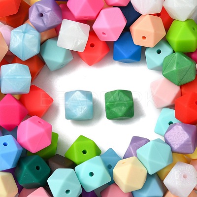 Hexagon Silicone Beads SIL-CJC0005-02-1