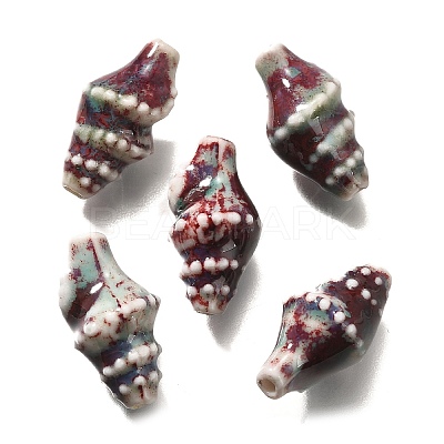 Handmade Porcelain Beads PORC-H013-03-1