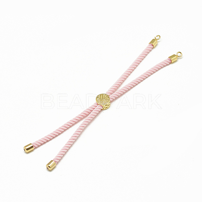 Nylon Twisted Cord Bracelet Making MAK-T003-G-1