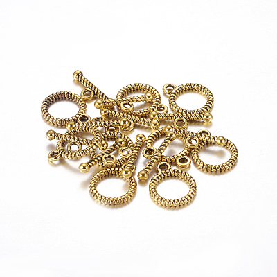 Tibetan Style Alloy Toggle Clasps LS-GAC2016-NF-1