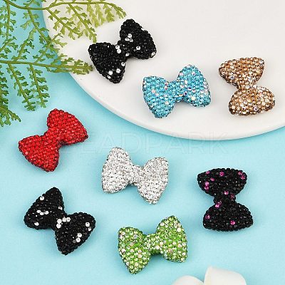Polymer Clay Rhinestone Beads RGLA-D050-03-1