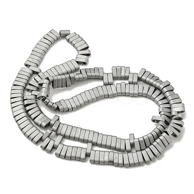 Electroplated Non-magnetic Synthetic Hematite Beads Strands G-C106-B01-08A-1