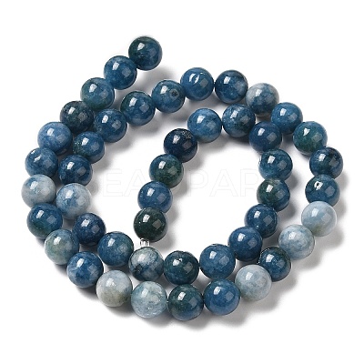 Natural Dyed White Jade Beads Strands G-M402-C03-02-1