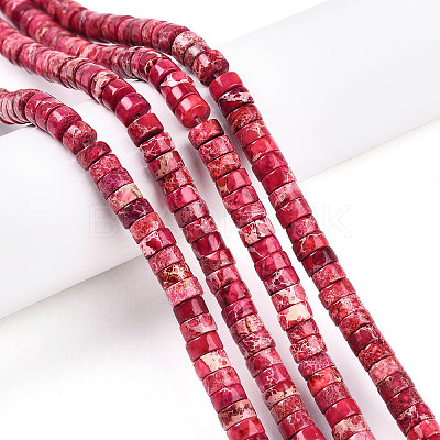 Natural Imperial Jasper Beads Strands G-N344-41B-1