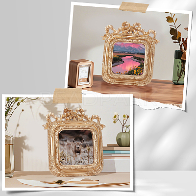 Retro Resin Photo Frame Stand DJEW-SP0001-57B-1