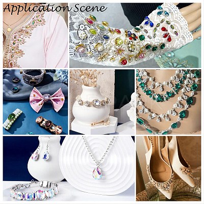 Sew on Rhinestone RGLA-T038-8mm-03-1