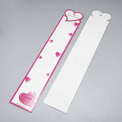 Cardboard Hair Clip Display Cards CDIS-R034-62-1