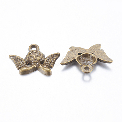 Tibetan Style Alloy Pendants TIBEP-EA8756YKG-AB-FF-1