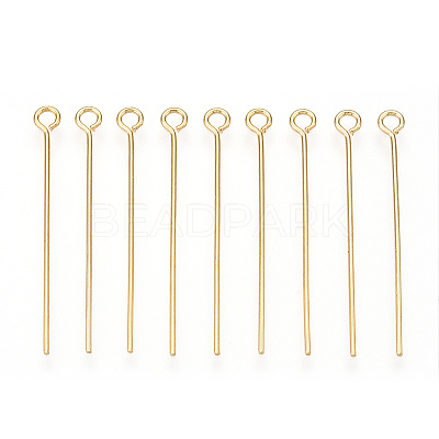 Brass Eye Pin KK-G331-09-0.7x35-1