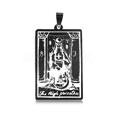 201 Stainless Steel Pendants STAS-S105-LA461-11-1