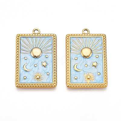 304 Stainless Steel Pendants X-STAS-N108-27A-G-1
