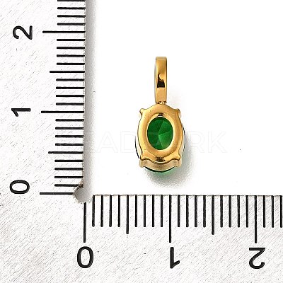 Ion Plating(IP) 304 Stainless Steel Rhinestone Pendants STAS-A104-11G-10-1