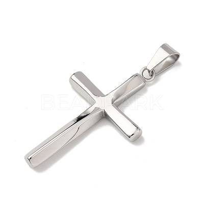 304 Stainless Steel Pendants X-STAS-P421-08P-1
