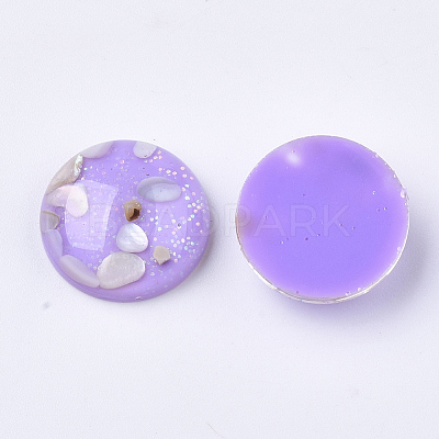 Translucent Resin Cabochons RESI-S364-44C-M-1