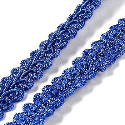 32M 16 Colors Polyester Centipede Braid Lace Trim OCOR-PH0002-23-1