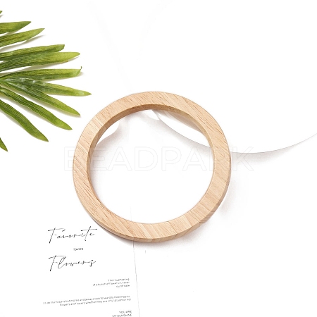 Wood Handle for Hand Woven Bag Accessories PW-WG65E6E-12-1
