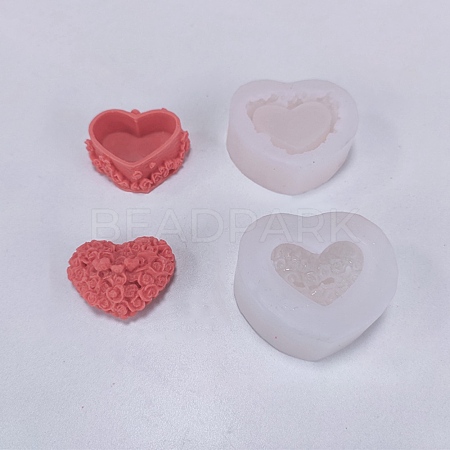 Valentine's Day Theme DIY Candle Food Grade Silicone Molds DIY-C022-01-1