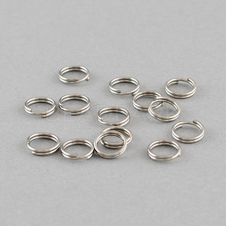 304 Stainless Steel Split Rings STAS-Q186-01-7mm-1