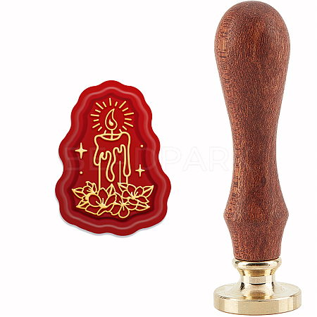 Wax Seal Envelope Gift Seal AJEW-WH0192-050-1