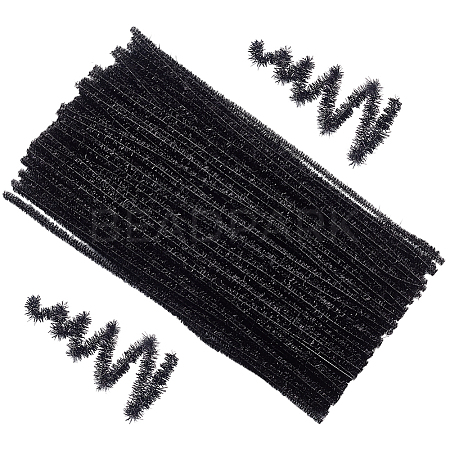 100Pcs DIY Iron & Plush Sticks FIND-CY0002-24A-1