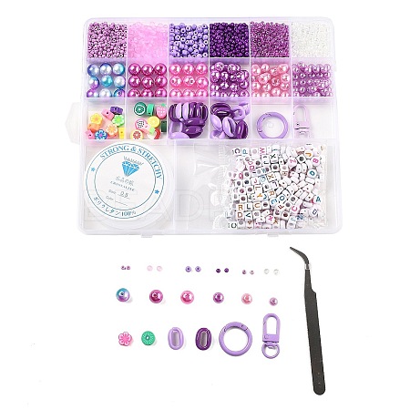 DIY Keychain Making Kits DIY-L073-07A-1