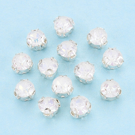 Sew on Rhinestone Montee Beads KK-T071-01F-02-1