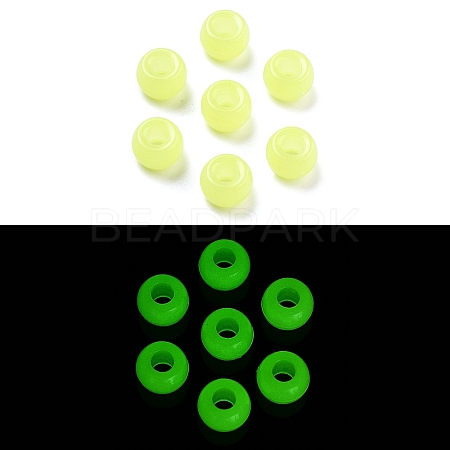 Luminous Acrylic Beads OACR-S138-01B-1