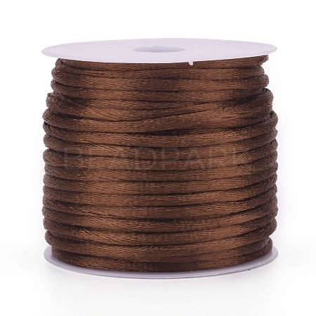 Nylon Satin Rattail Cords NWIR-L006-1mm-19-1