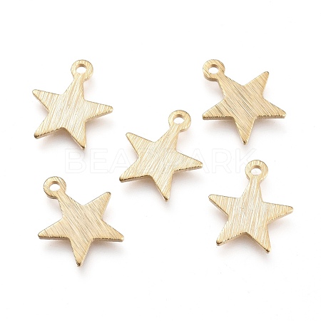 Brass Charms KK-G397-04G-1