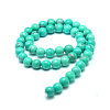 Natural Howlite Beads G-G904-8mm-04-3