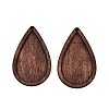 Natural Poplar Wood Big Pendants WOOD-N016-38-1