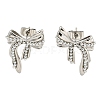 Brass Stud Earrings EJEW-P275-03P-1