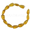 Mixed Color Glass Teardrop Beads X-GS051-3