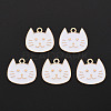 Alloy Enamel Pendants X-ENAM-S121-182D-1
