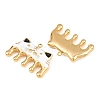 304 Stainless Steel Enamel Pendants SA-CBA033B-04G-03-2